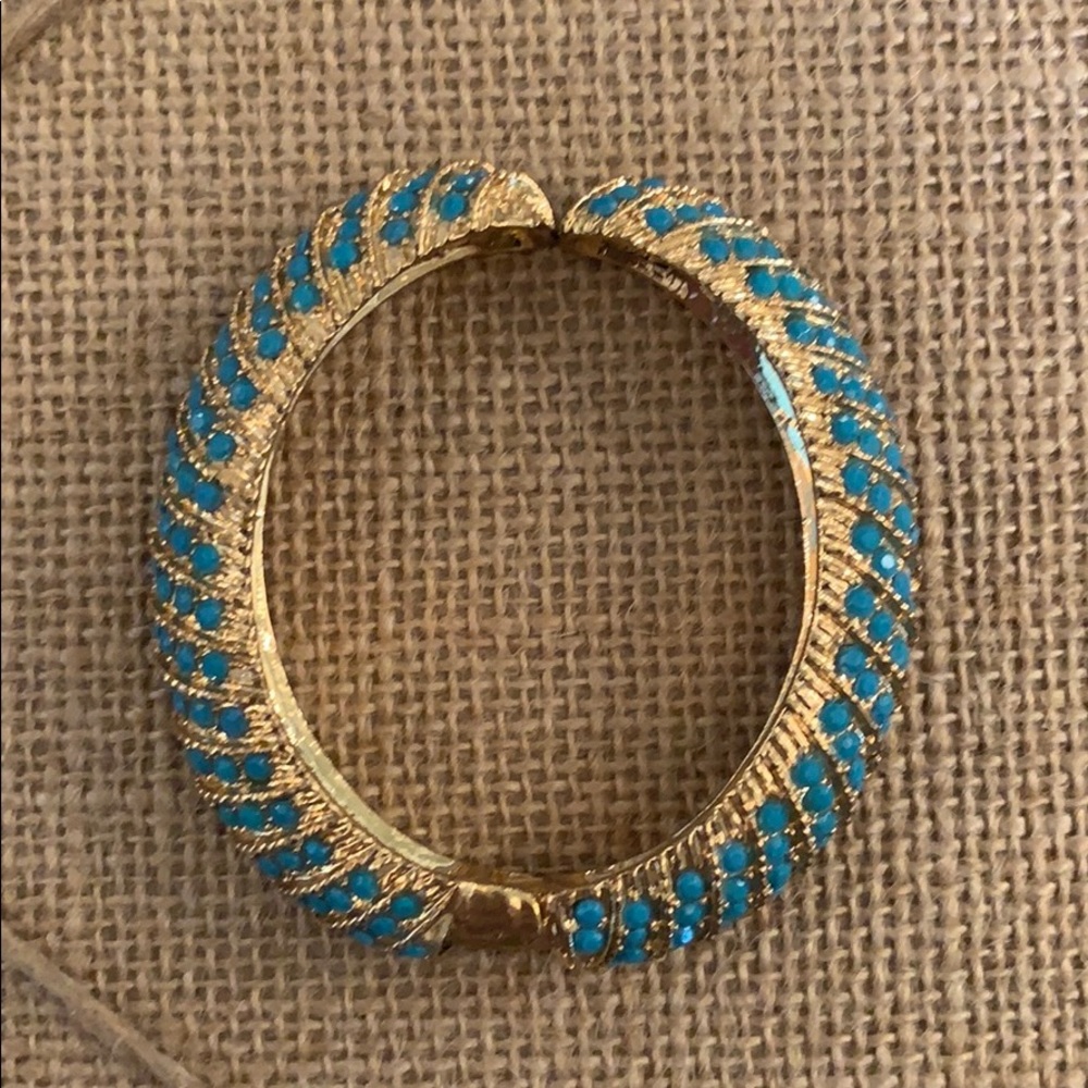 Lilly Pulitzer Gold & Turquoise Bracelet